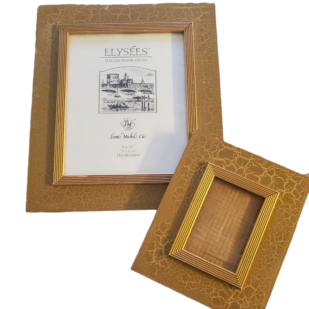 Vintage Loui Michel Cie/ Elysees  Italian Collection Photo Frames (SET)